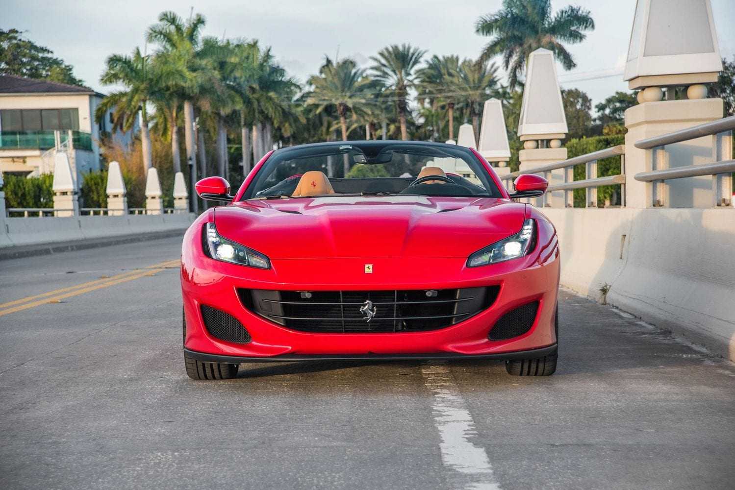 Ferrari Portofino 2019 red