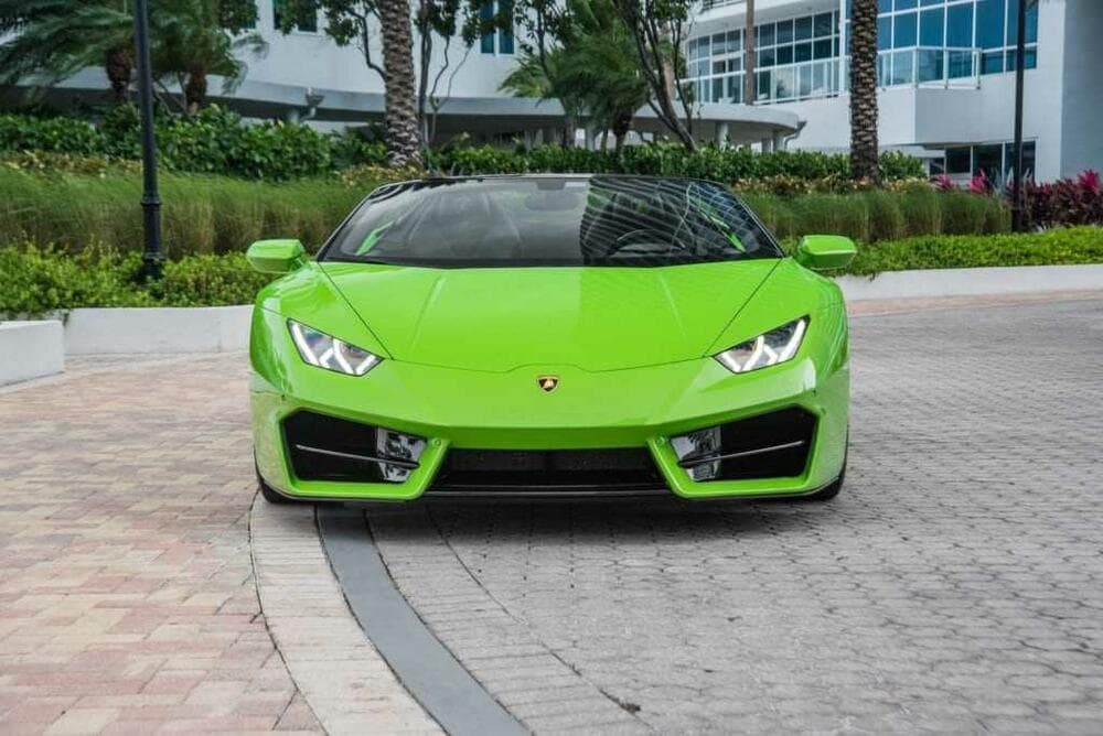 Lamborghini Huracan Spyder 2018 Green