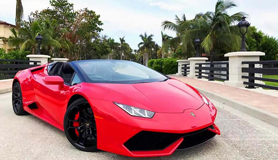 Lamborghini Huracan Spyder Red 2018