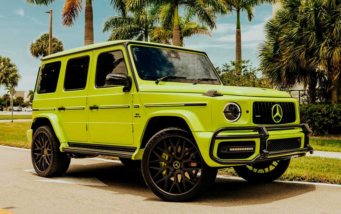 Mercedes-Benz AMG G63 2021 – Neon Edition