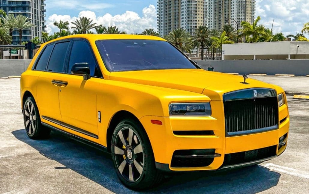 Rolls-Royce Cullinan Yellow
