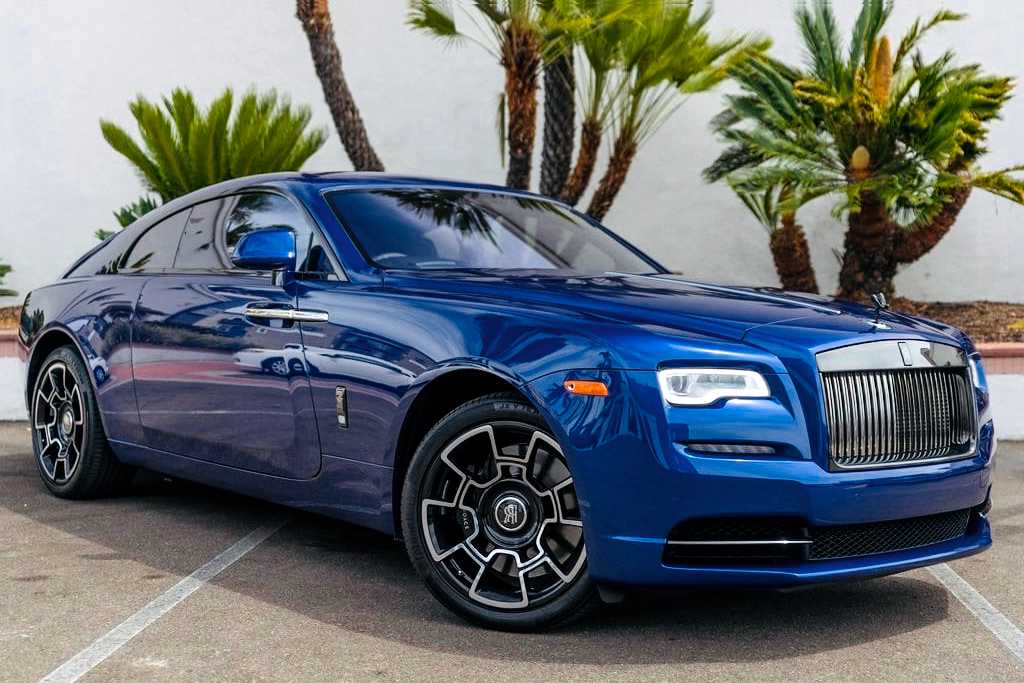 Rolls Royce Wraith Blue